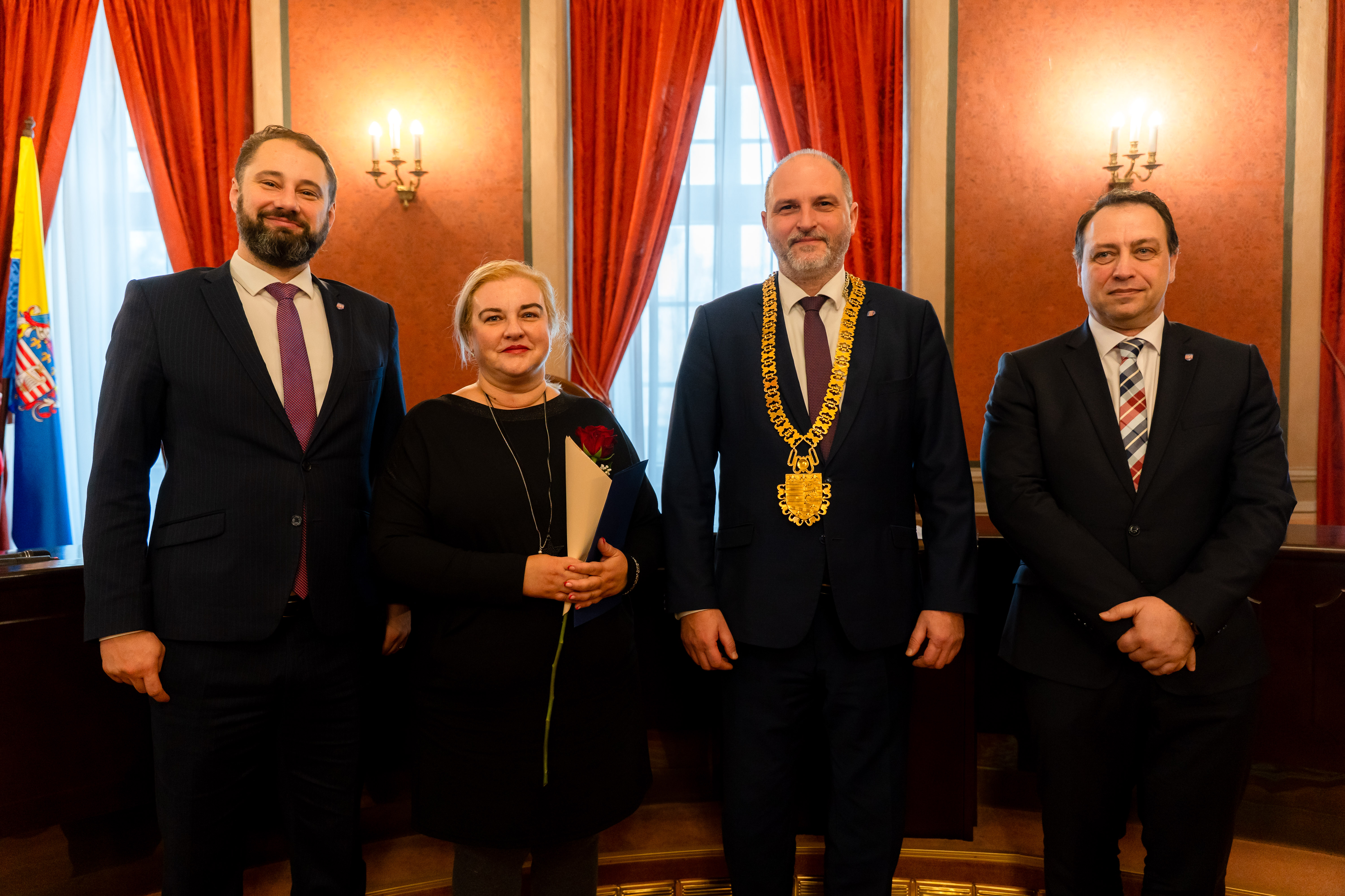 Novorocne prijatie jubilantov Magistratu mesta Kosice-45